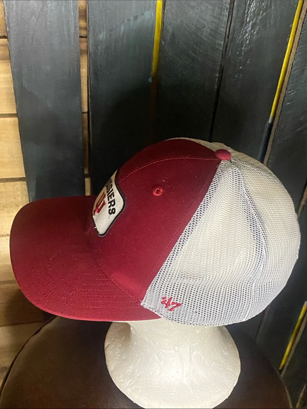 ‘47 Indiana University Hoosiers flat bill Trucker Hat adjustable snapback